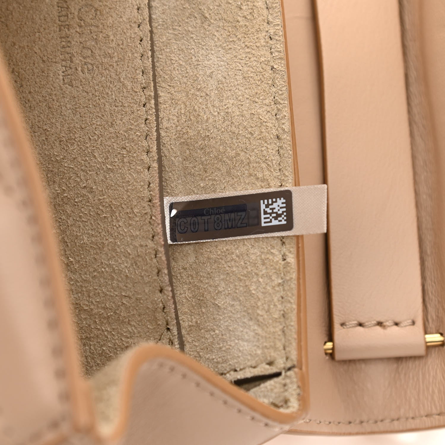 Chloe Calfskin Quilted Mini Drew Bijou Shoulder Bag Pearl Beige 6 of 10