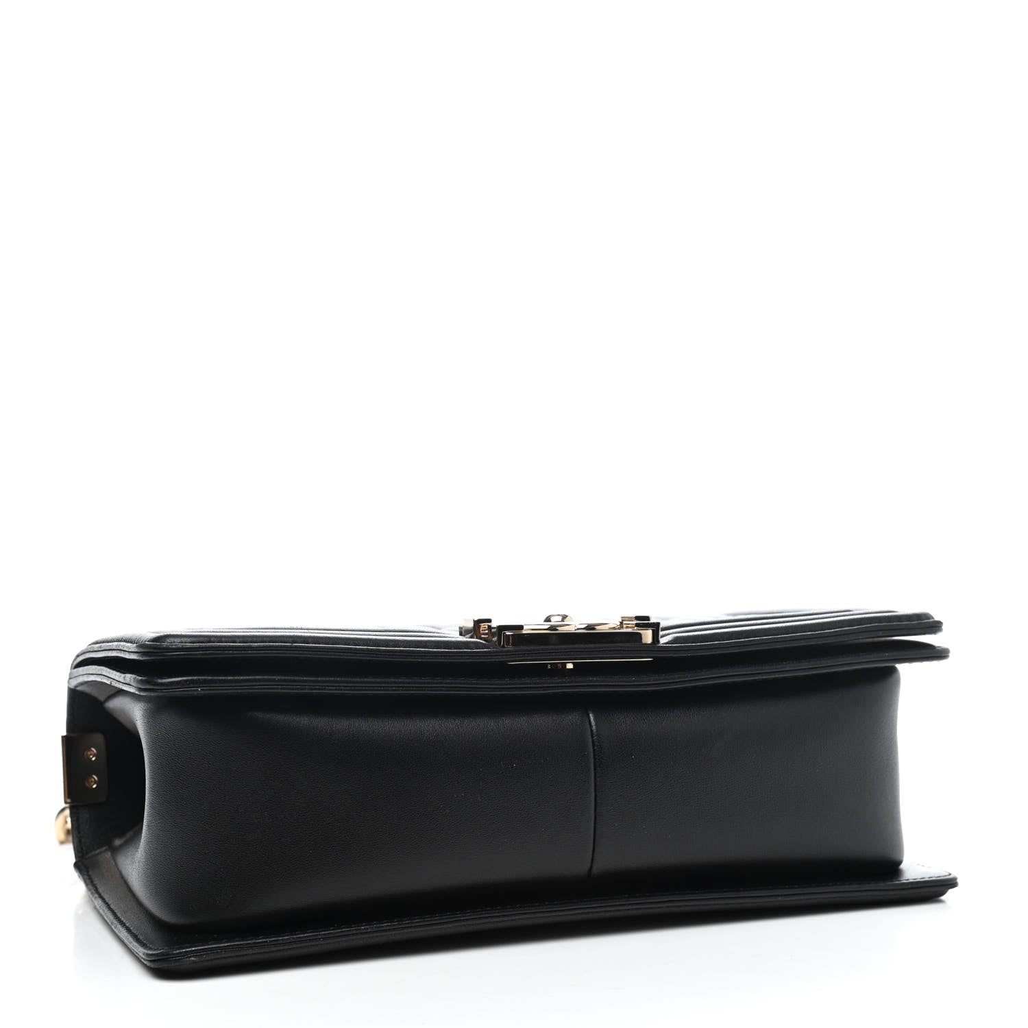 Chanel Lambskin Quilted Medium Boy Flap Black 3 of 4
