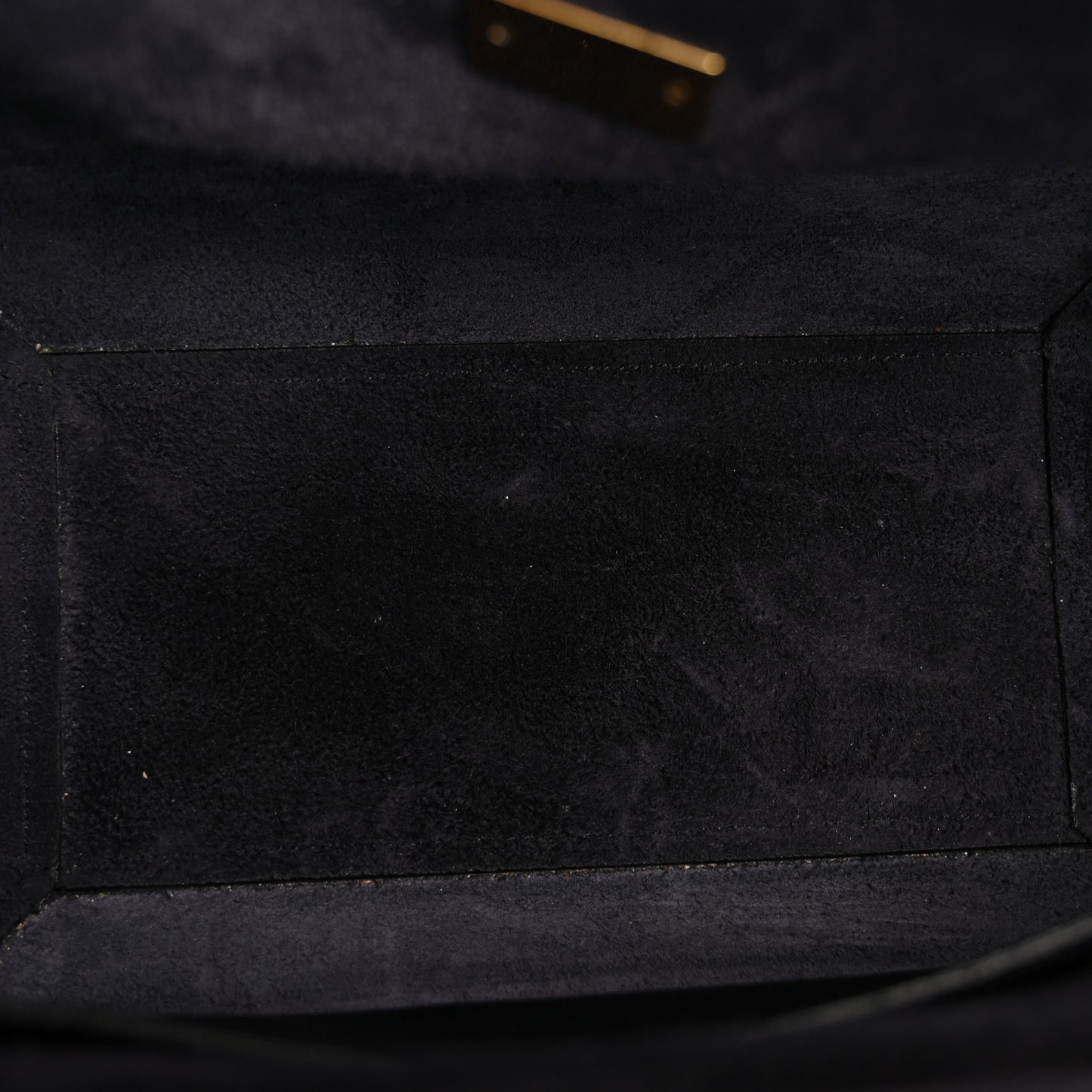 Grained Calfskin Micro Belt Bag Black