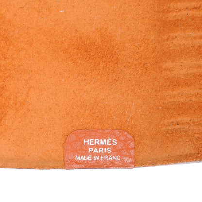 Hermes Taurillon Clemence Ulysse PM Notebook Cover Orange 5 of 8
