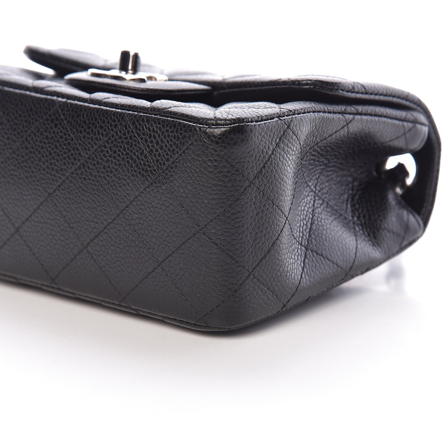 Chanel Caviar Quilted Mini Square Flap Black 6 of 11