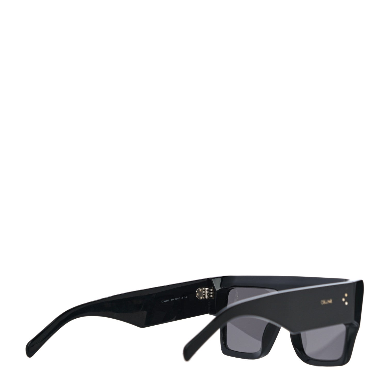 Celine Rectangular Sunglasses CL400921 Black 3 of 7
