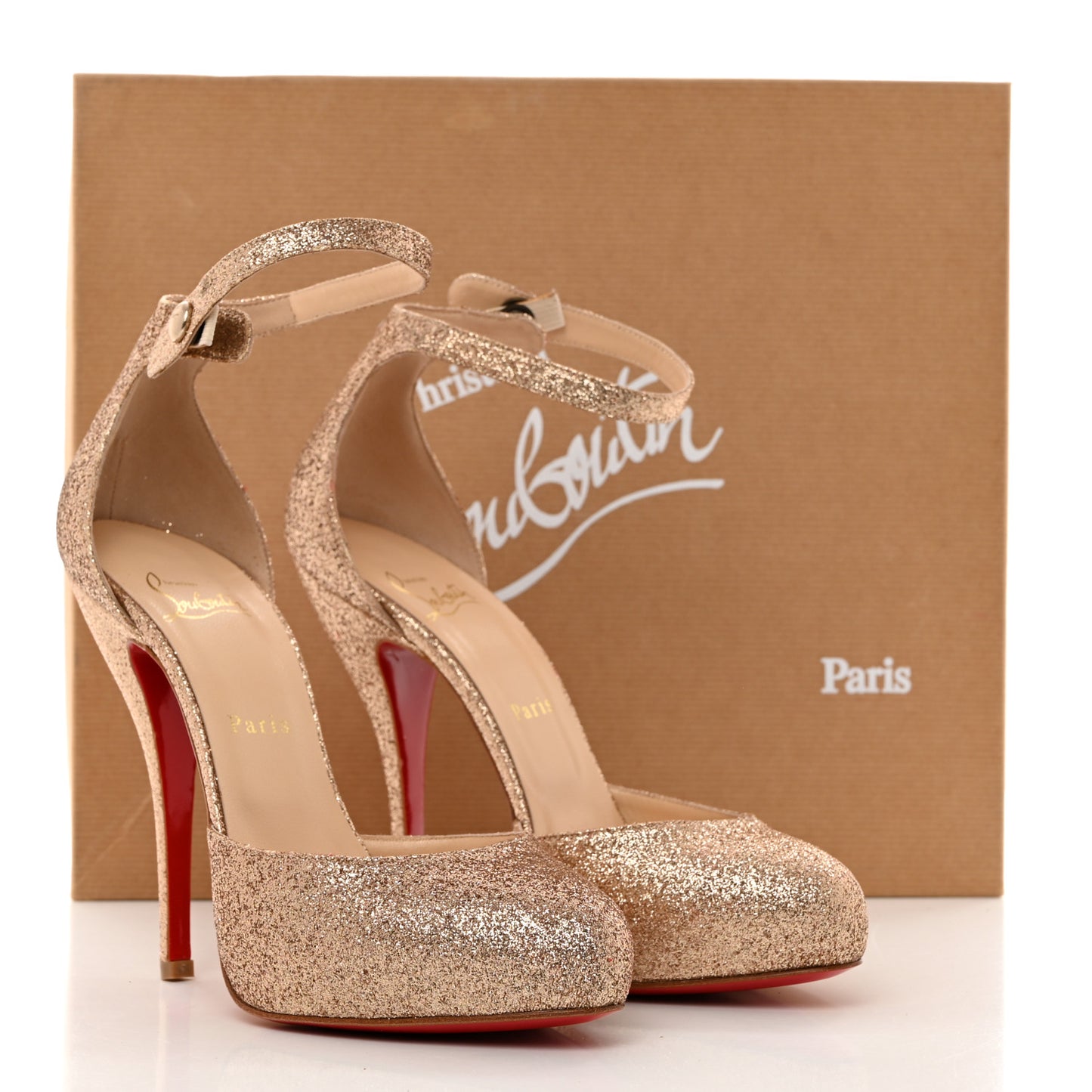 Glitter Vampana 120 Pumps 39 Nude