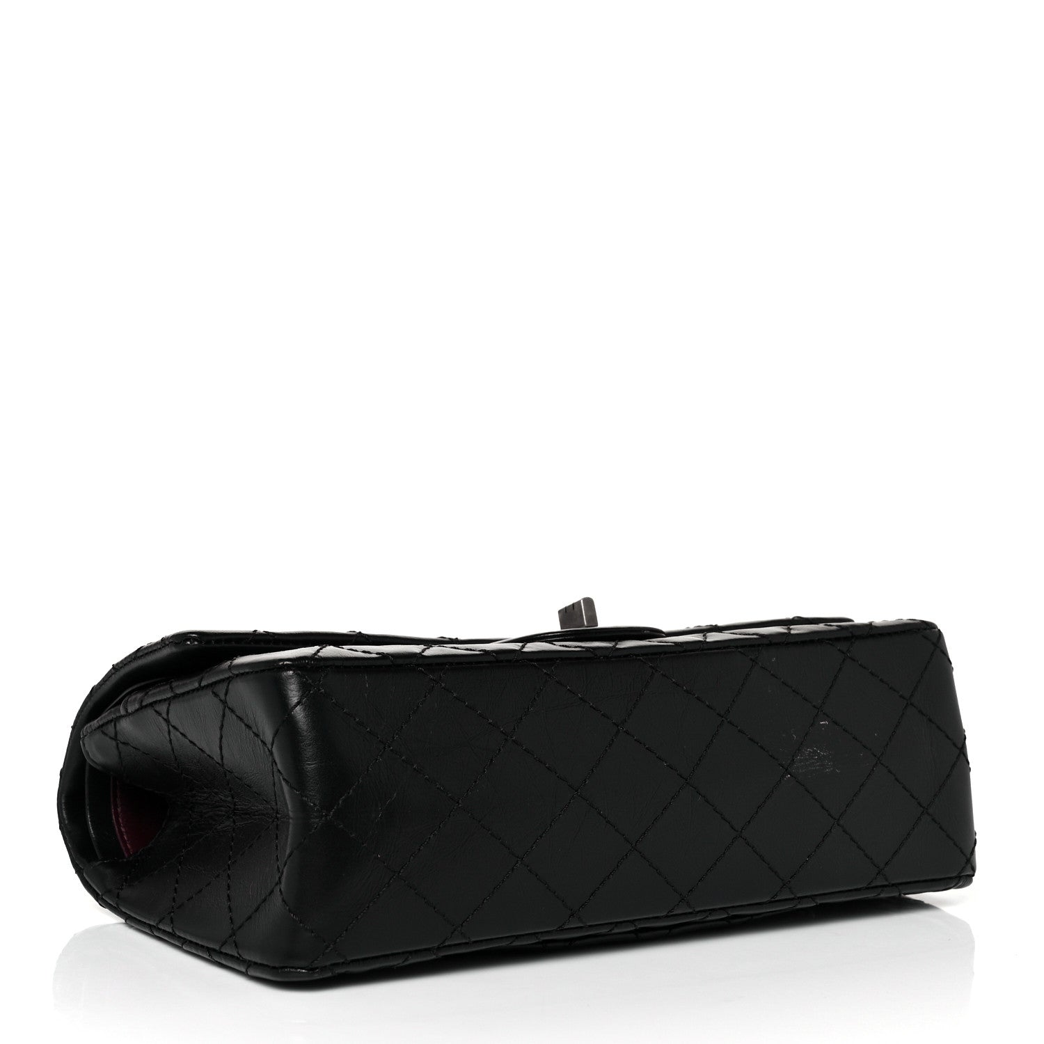 Chanel Aged Calfskin Quilted 2.55 Reissue 225 Flap Black 4 of 10