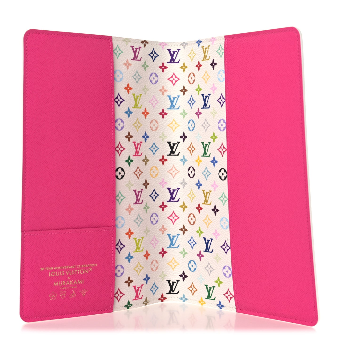 LV X TM Monogram Multicolor Emily Notebook Cover MM White
