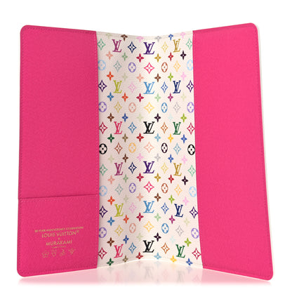 Louis Vuitton LV X TM Monogram Multicolor Emily Notebook Cover MM White 5 of 7