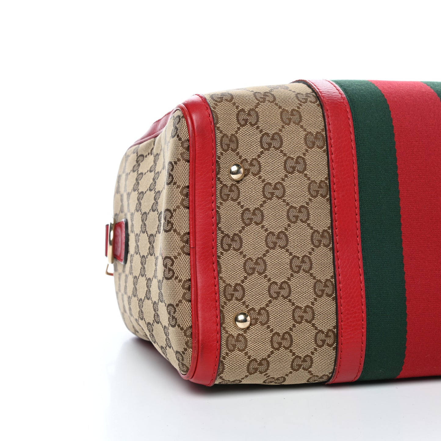 Monogram Vintage Web Medium Boston Red