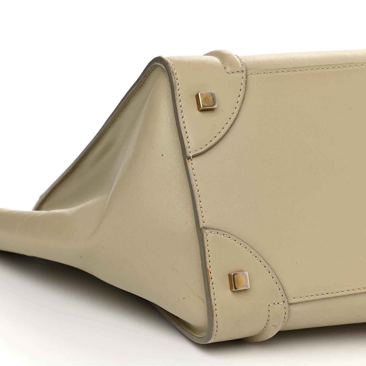 Celine Smooth Calfskin Mini Luggage Mastic 9 of 22