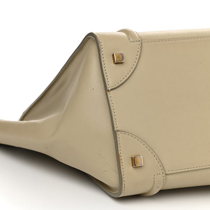 Celine Smooth Calfskin Mini Luggage Mastic 9 of 22