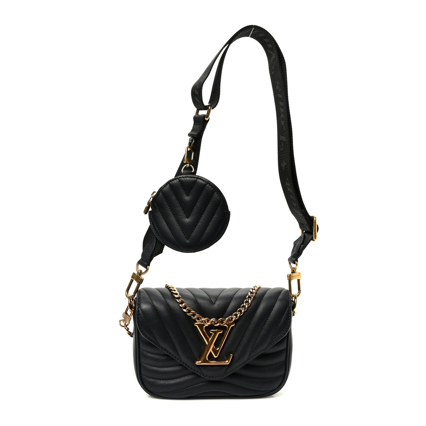 Calfskin New Wave Multi Pochette Black