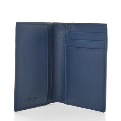 Bottega Veneta Intrecciato VN Card Case Blue 5 of 8