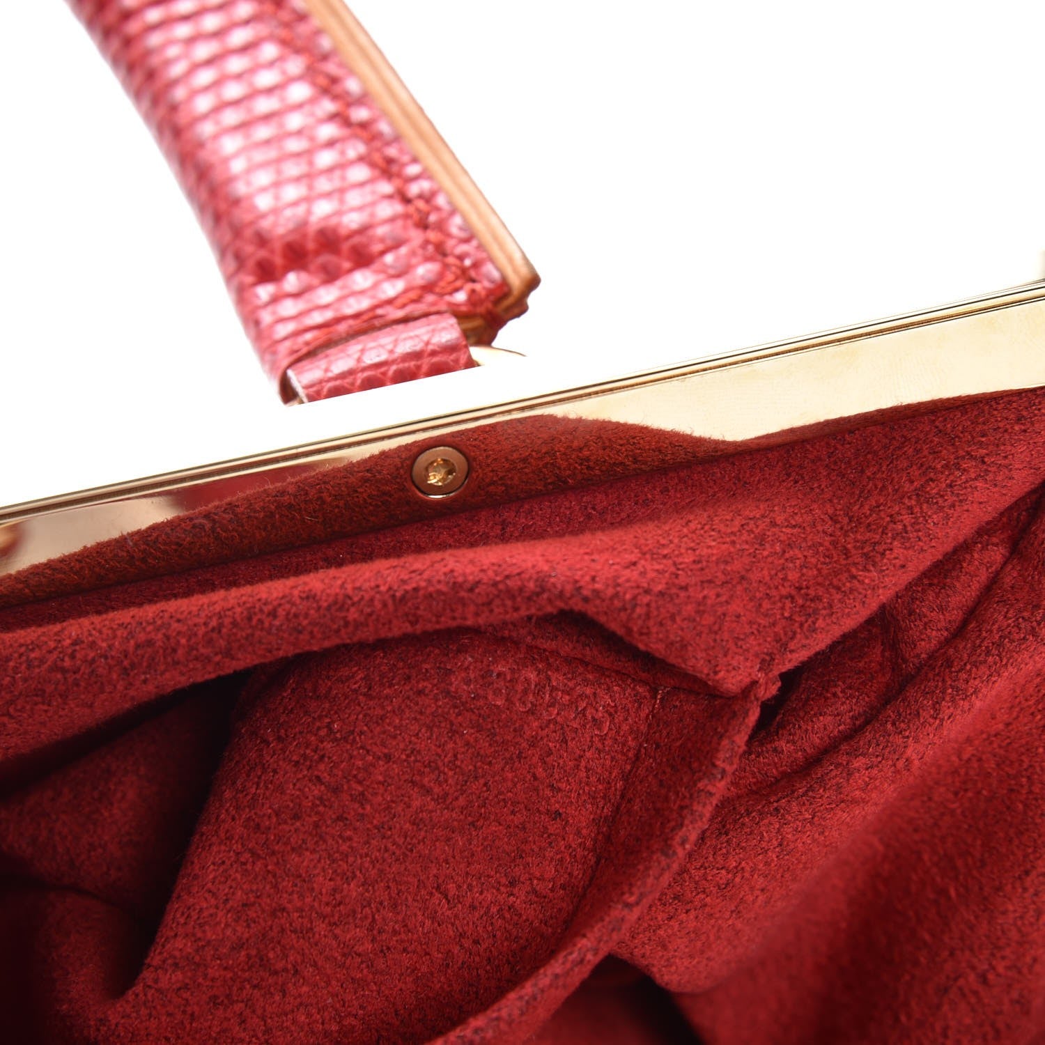 Louis Vuitton Monogram Cerises Lizard Sac Fermoir GM 6 of 7
