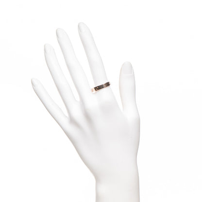 Cartier 18K Pink Gold 4mm LOVE Wedding Band Ring 57 8 2 of 4