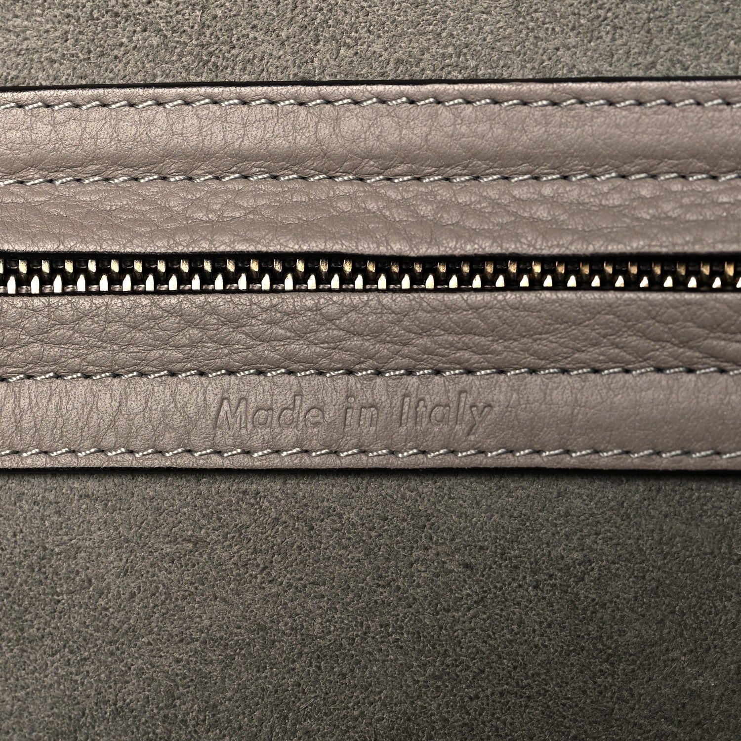 Celine Grained Calfskin Phantom Luggage Grey 6 of 11