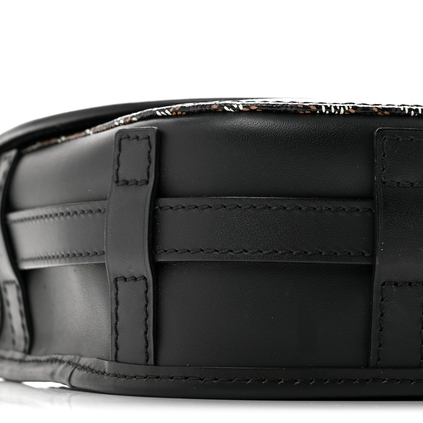 Goyardine Belvedere II PM Messenger Bag Black