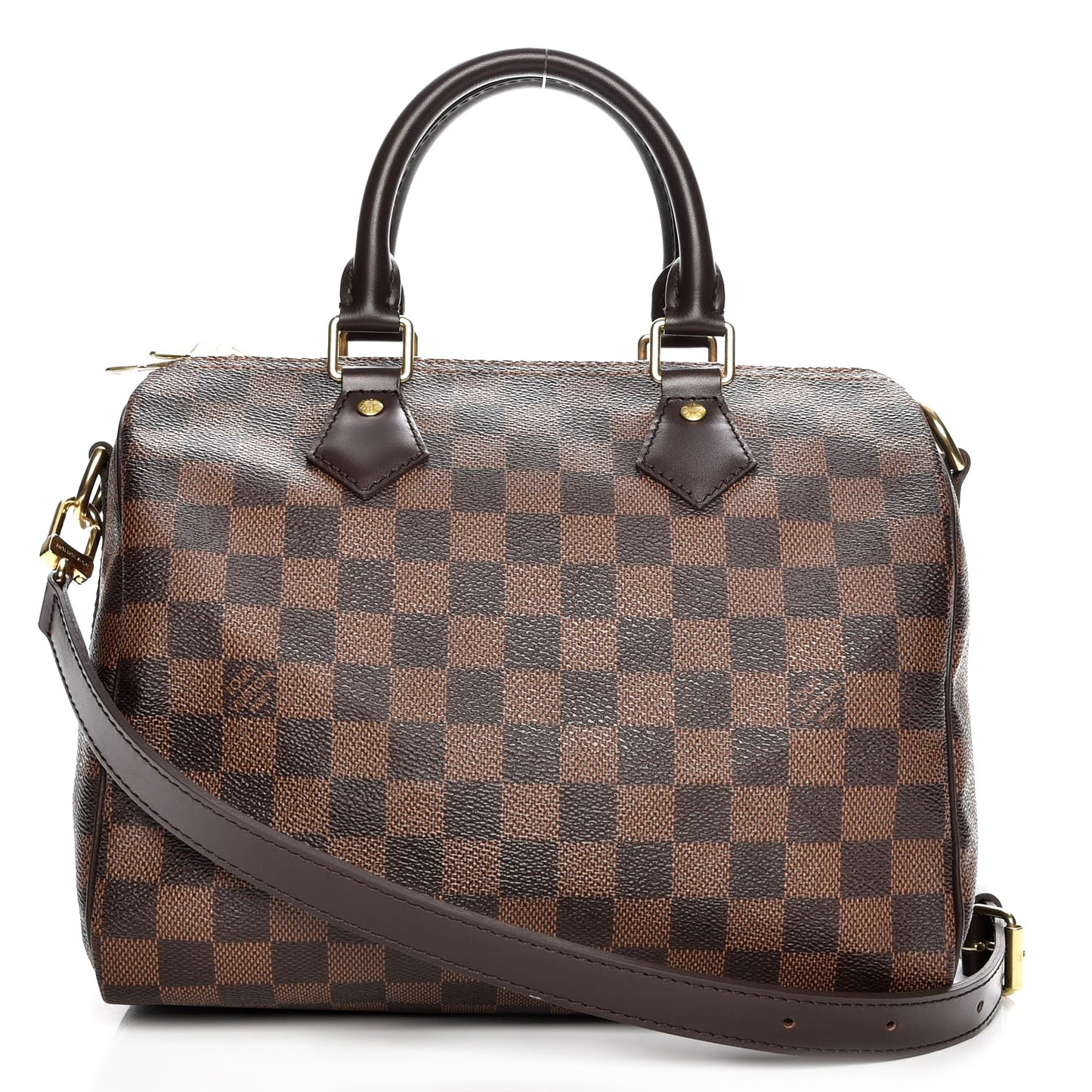 Damier Ebene Speedy Bandouliere 25