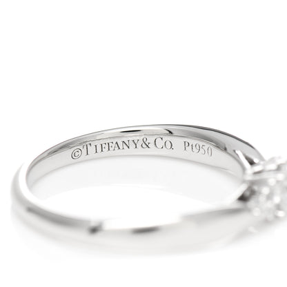 Tiffany Platinum Diamond .16ct Harmony Engagement Ring 47 4 5 of 5