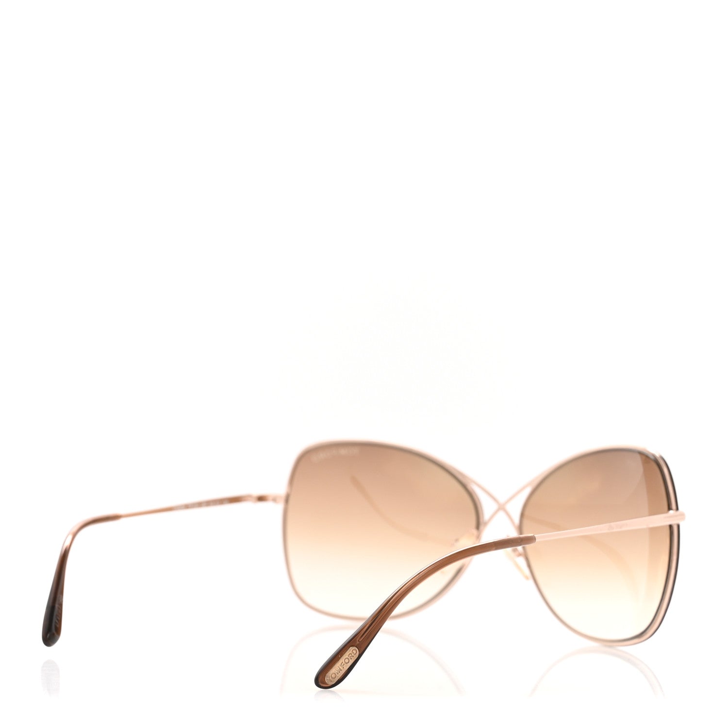 Tom Ford Colette Butterfly Sunglasses TF250 Brown 4 of 8