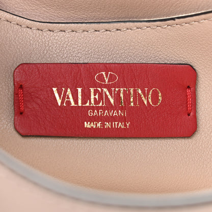Valentino Garavani Calfskin Mini Rockstud Crossbody Bag Poudre 6 of 10