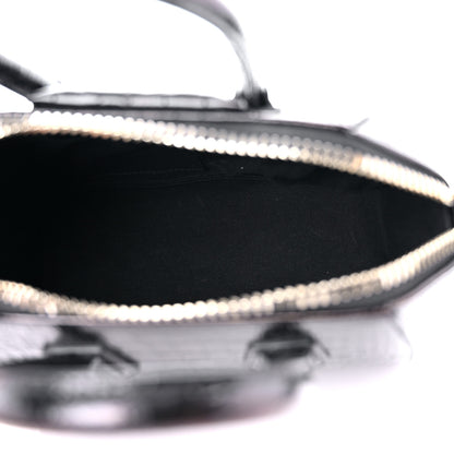Givenchy Calfskin Crocodile Embossed Mini Antigona Black 5 of 10