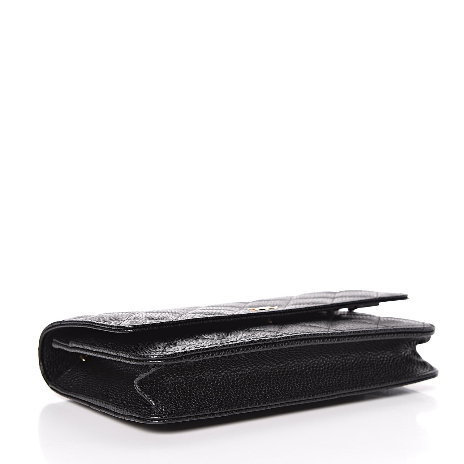 Chanel Caviar Quilted Wallet On Chain WOC Black 4 of 12