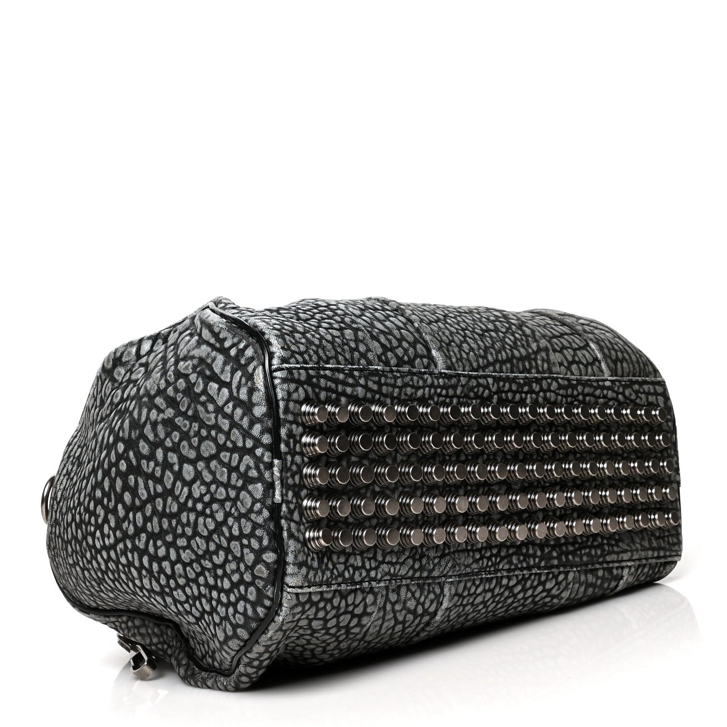 Alexander Wang Pebbled Lambskin Rocco Silver Hardware 3 of 8