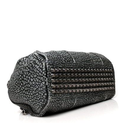 Alexander Wang Pebbled Lambskin Rocco Silver Hardware 3 of 8