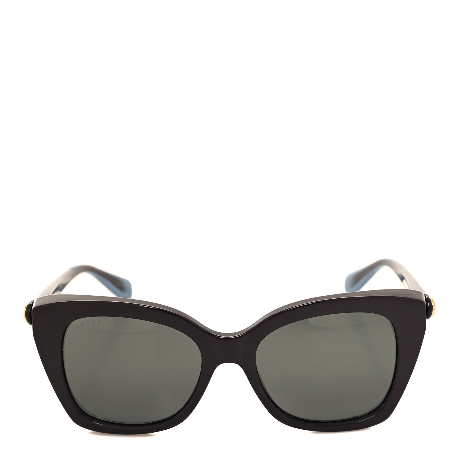 Gucci Rectangle Frame Interlocking G Sunglasses GG0921S Dark Purple Blue 2 of 8