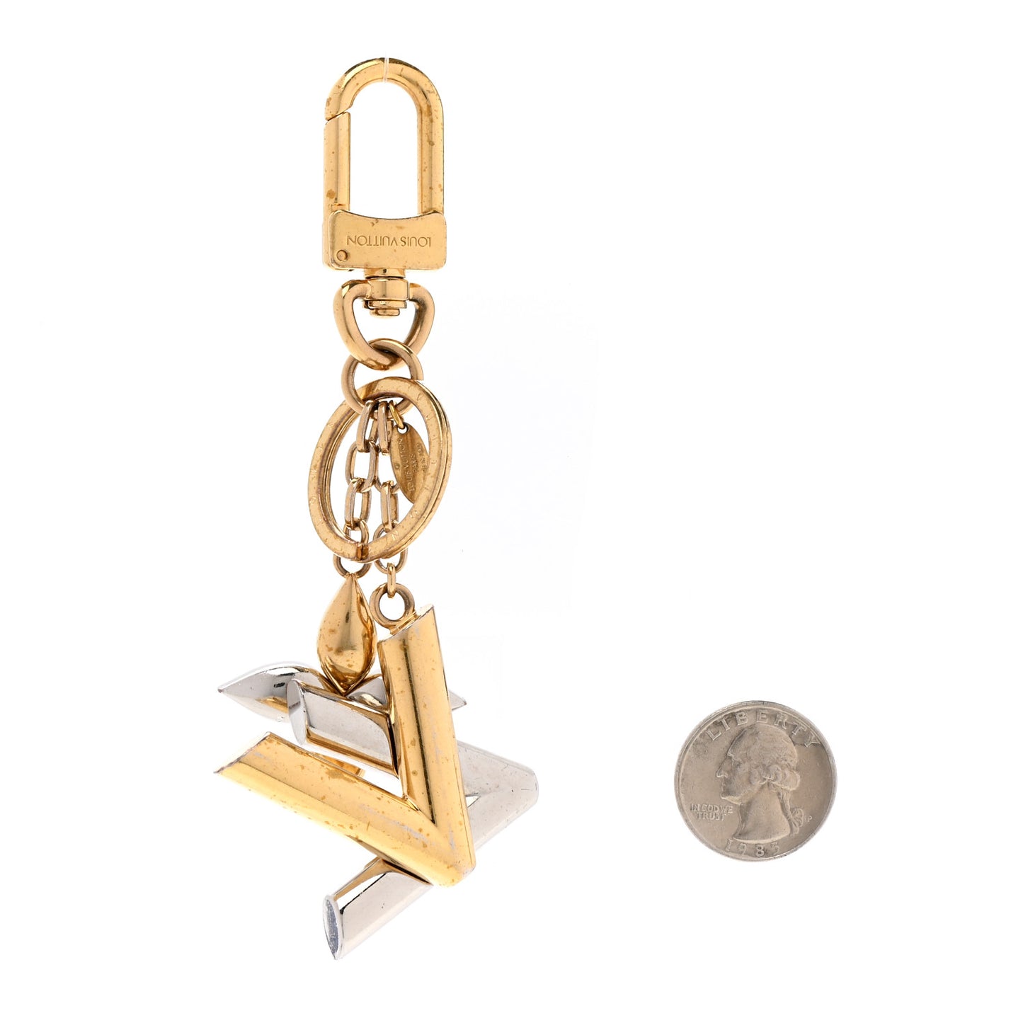 Twist Bag Charm Key Holder