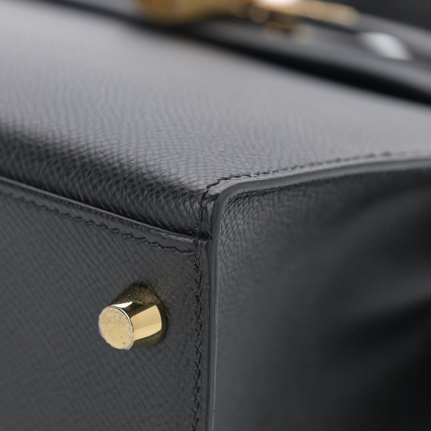 Hermes Epsom Kelly Sellier 28 Black 10 of 15