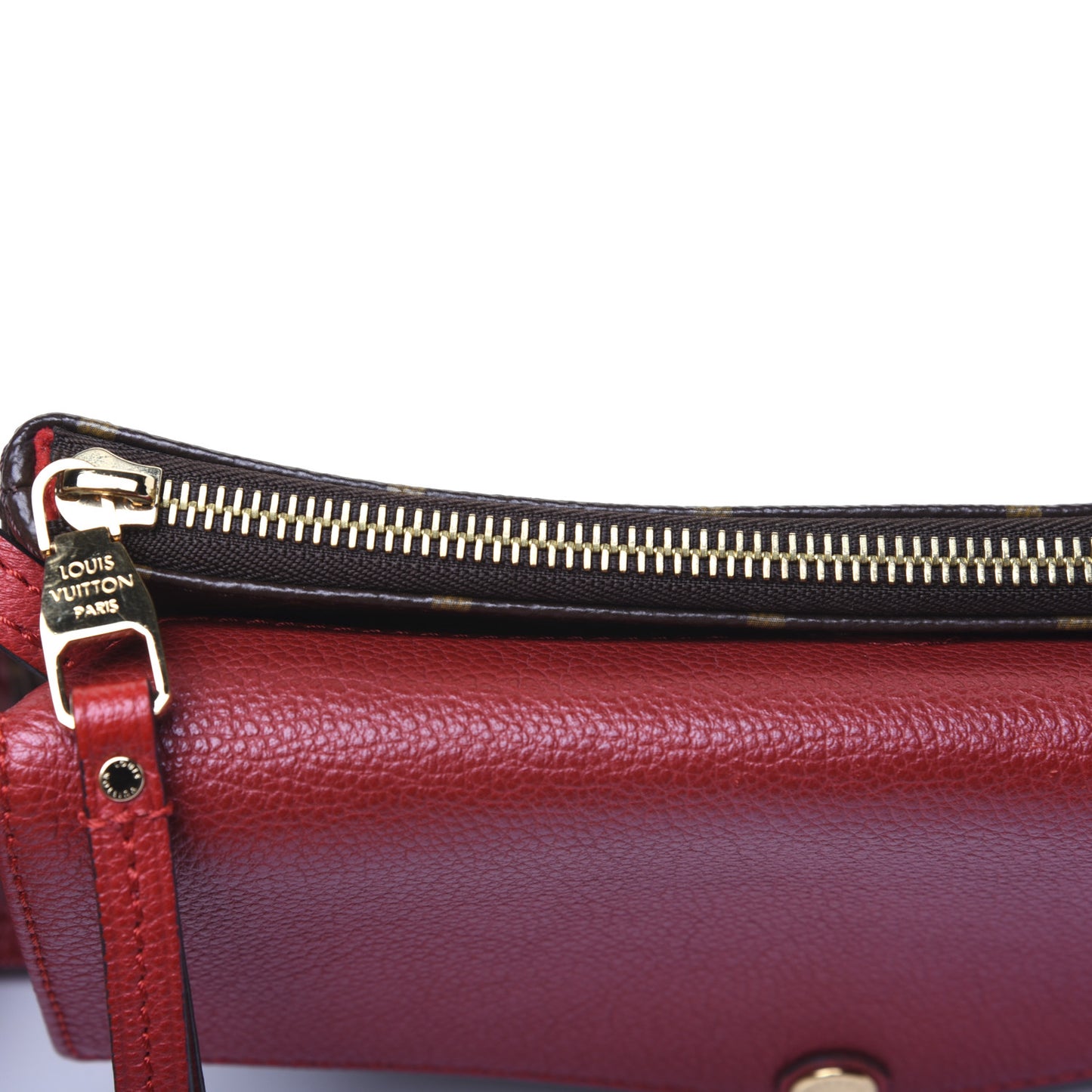 Monogram Twice Pochette Cherry