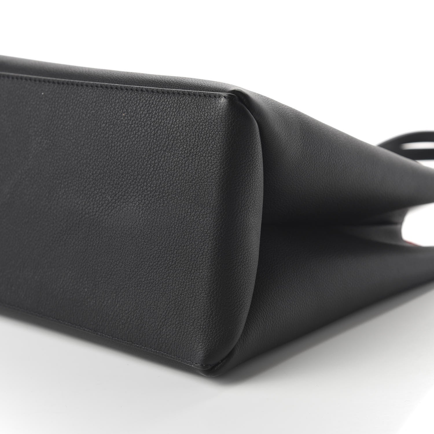 Louis Vuitton Grained Calfskin Lockme Shopper Black 7 of 10