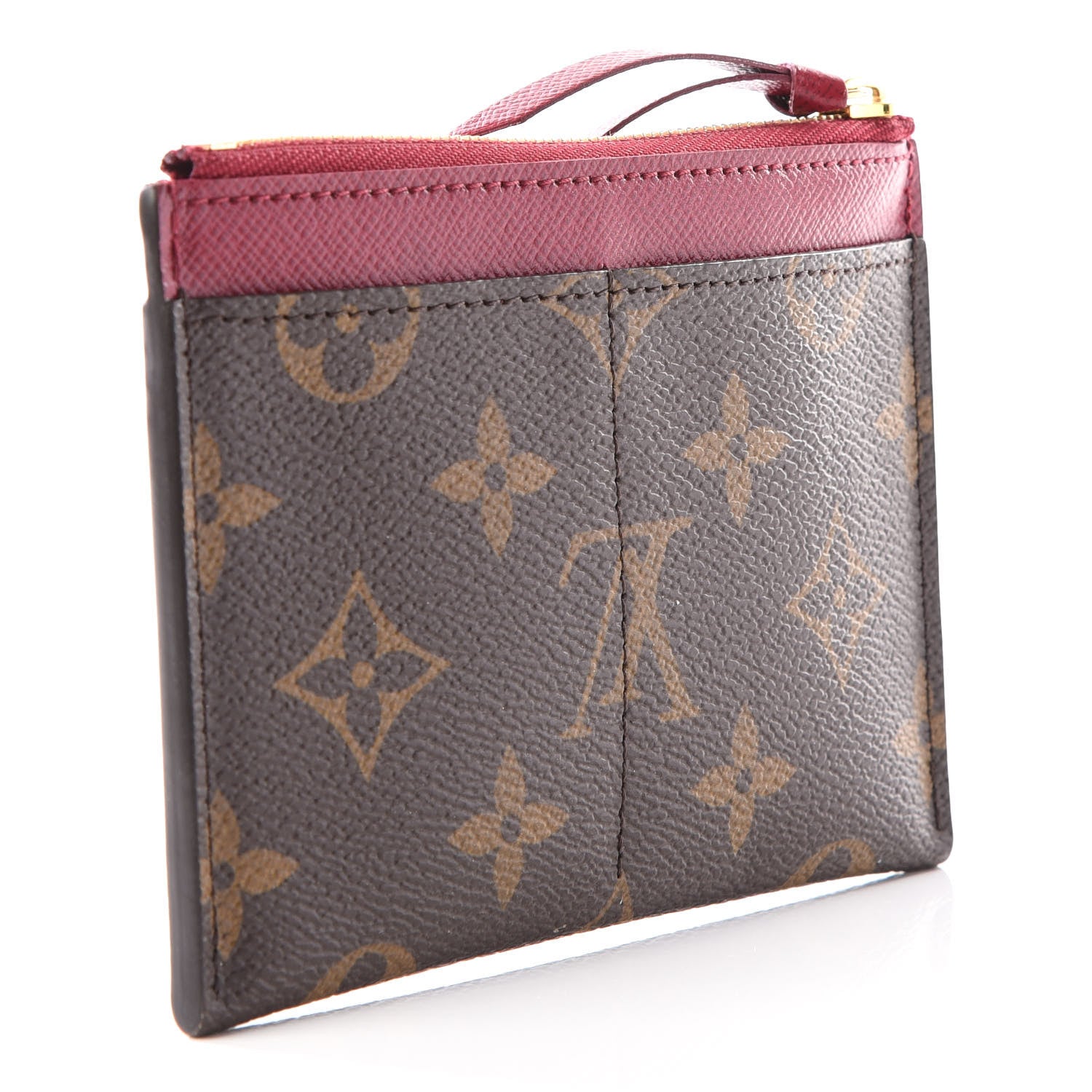 Louis Vuitton Monogram Zipped Card Holder Fuchsia 2 of 8
