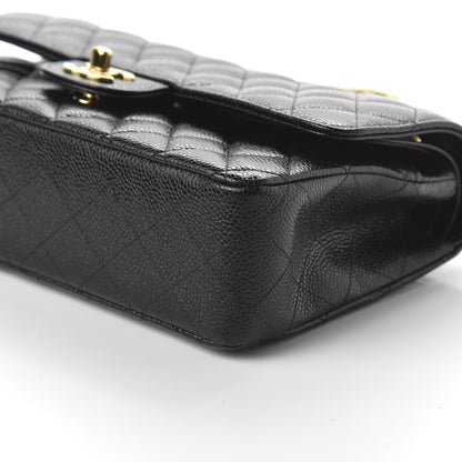 Chanel Caviar Quilted Medium Double Flap Black 7 of 11