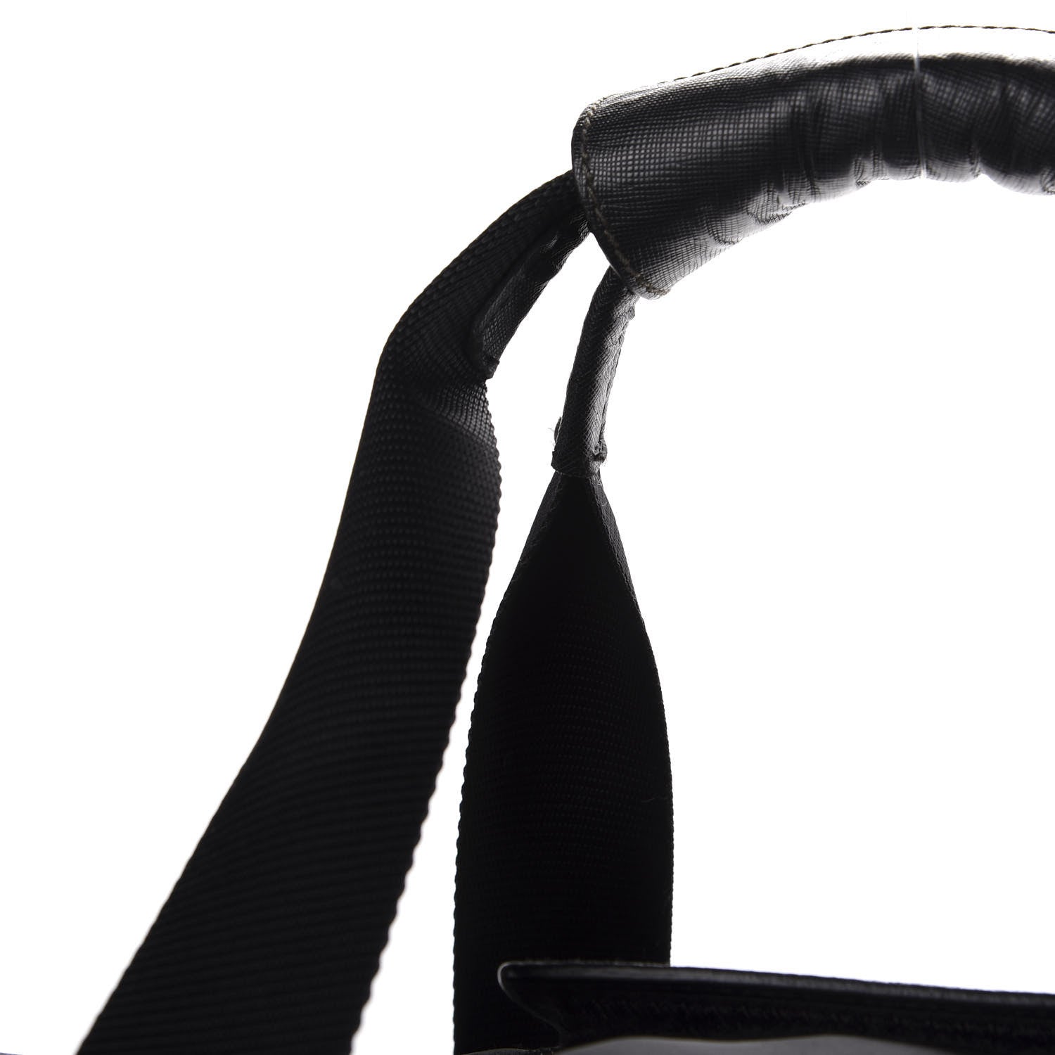 Prada Tessuto Nylon Duffel Bag Black 11 of 11