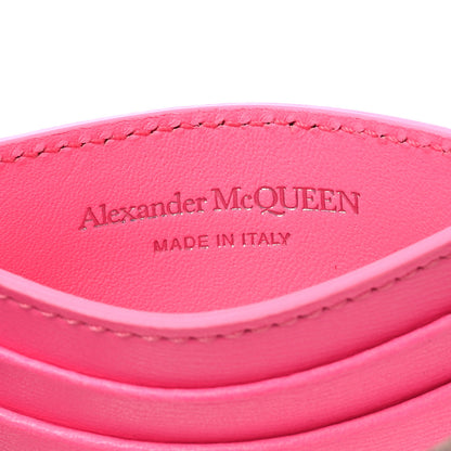 Alexander McQueen Calfskin Skull Card Holder Pink 6 of 8