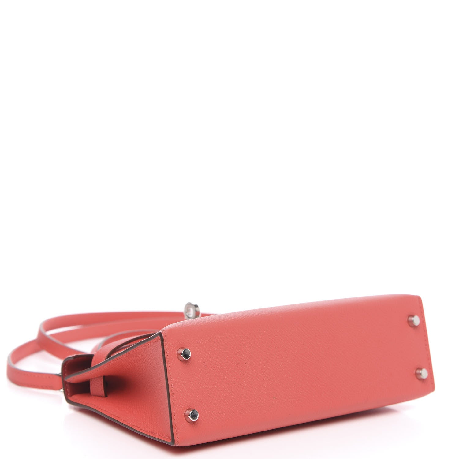 Hermes Epsom Mini Kelly Sellier 20 Rose Jaipur Rouge Vif 3 of 10