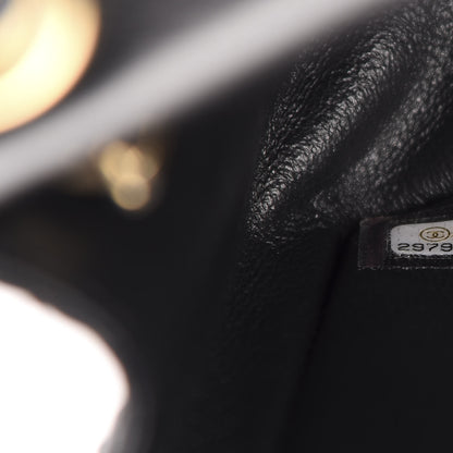 Chanel Aged Calfskin Quilted 2.55 Reissue Mini Flap Black 9 of 11