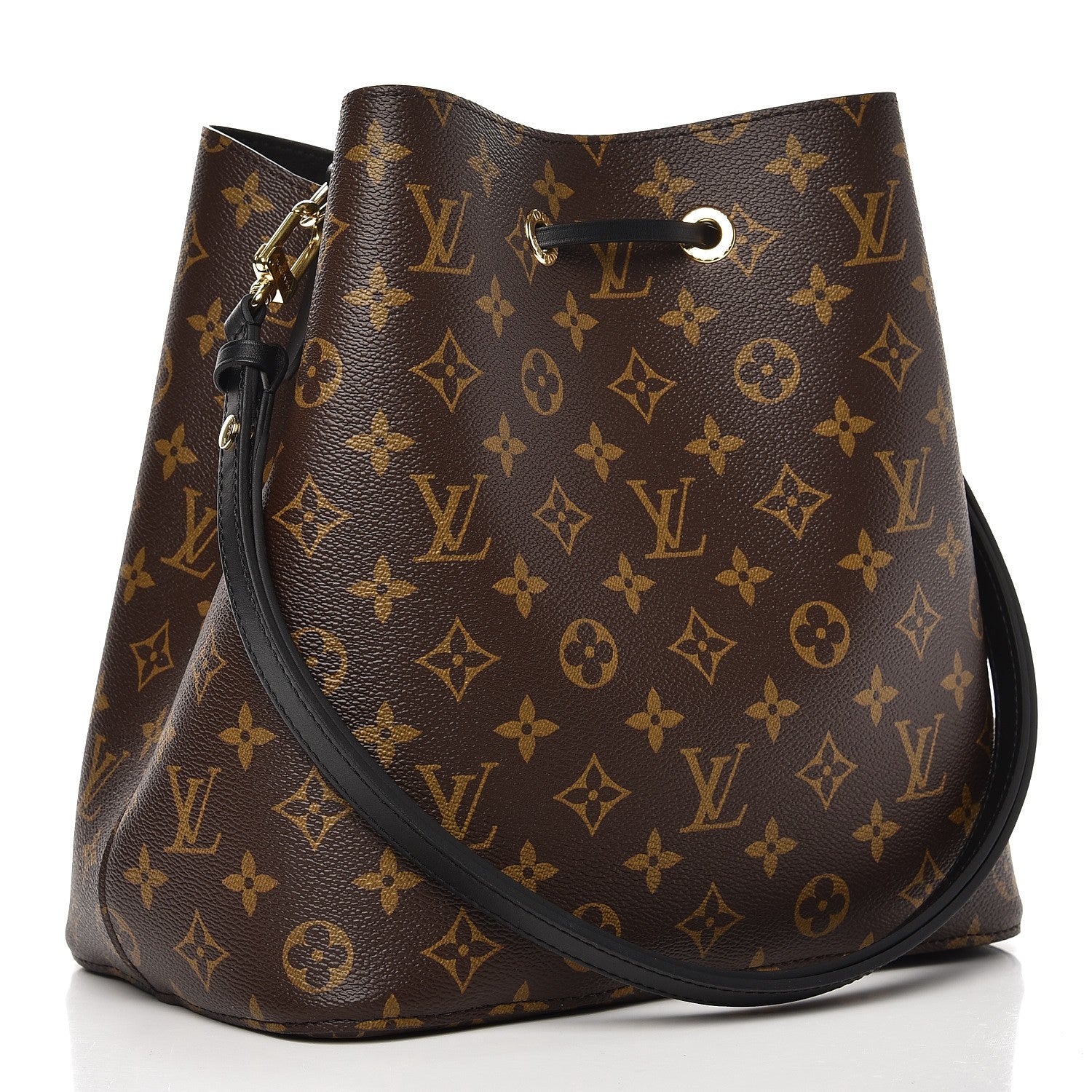 Louis Vuitton Monogram Neonoe MM Black 3 of 6