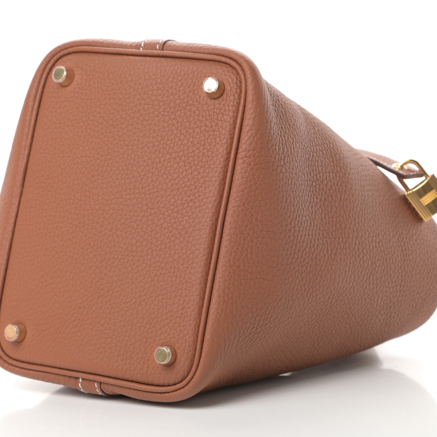 Hermes Taurillon Clemence Picotin Lock 18 PM Gold 10 of 11