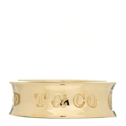 Tiffany 18K Yellow Gold 1837 Band Ring 47 4 1 of 5
