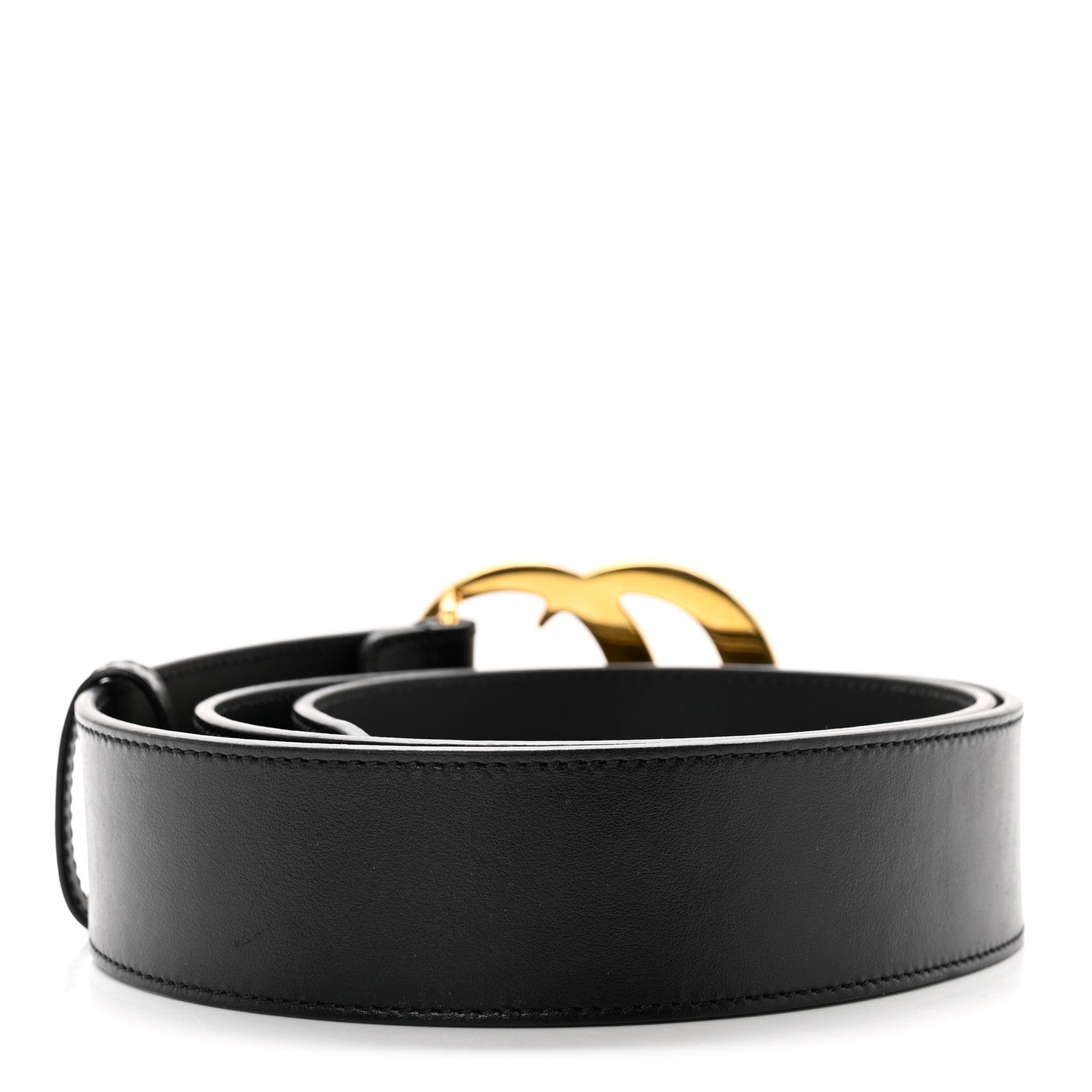 Gucci Plutone Calfskin Double G 40mm Belt 90 36 Black 2 of 5