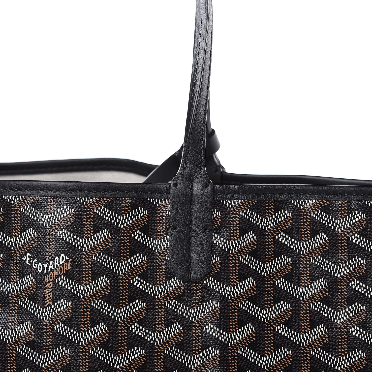 Goyard Goyardine Saint Louis PM Black 11 of 11