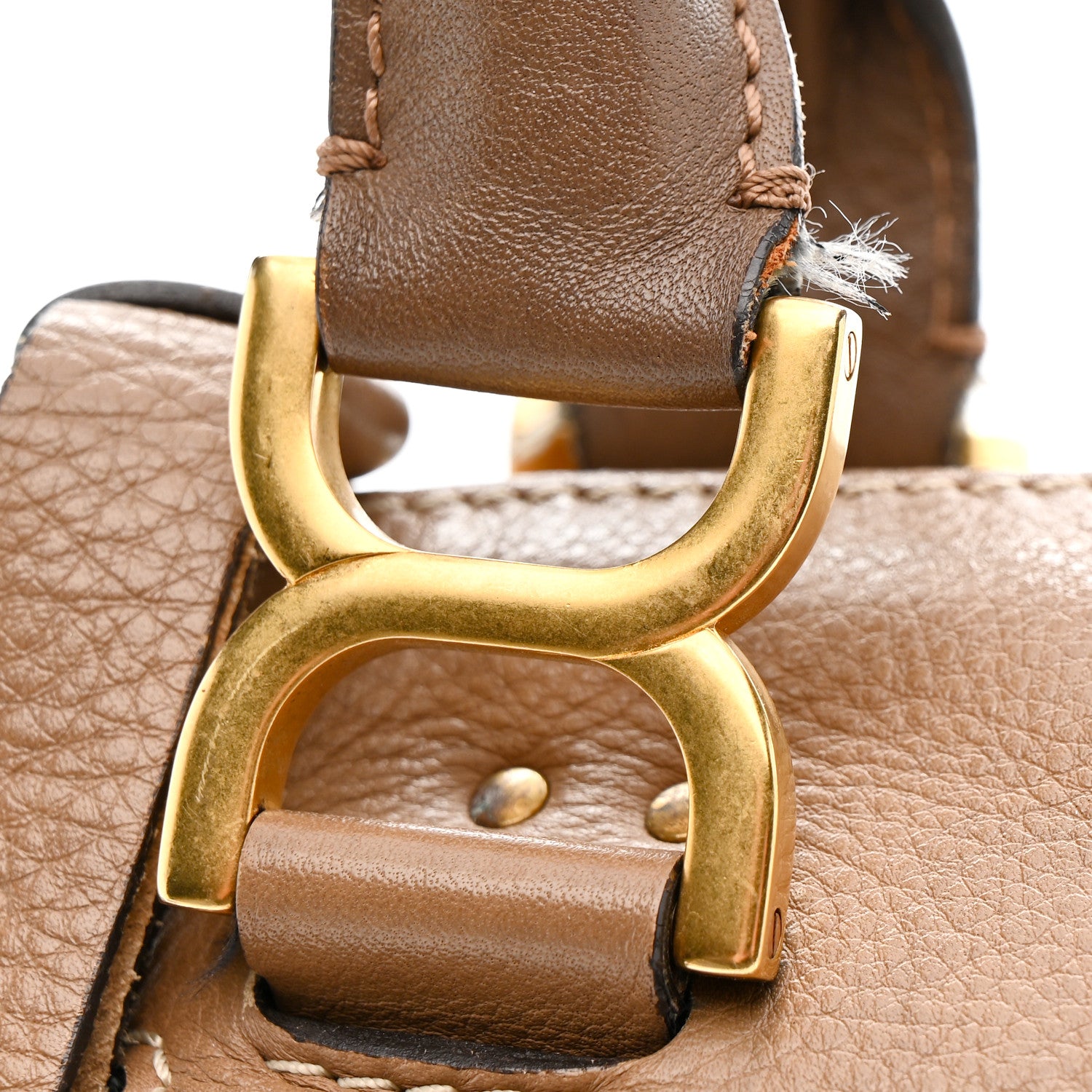 Chloe Calfskin Medium Marcie Satchel Nut 15 of 18