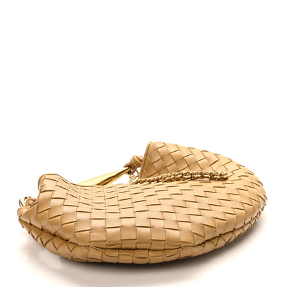 Bottega Veneta Nappa Intrecciato Sardine With Chain Bag Dark Praline 4 of 11