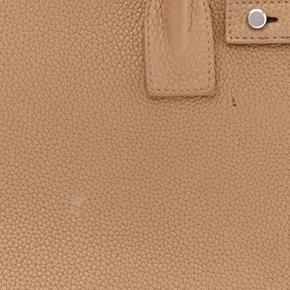 Saint Laurent Grained Calfskin Baby Sac De Jour Souple Dark Beige 13 of 15