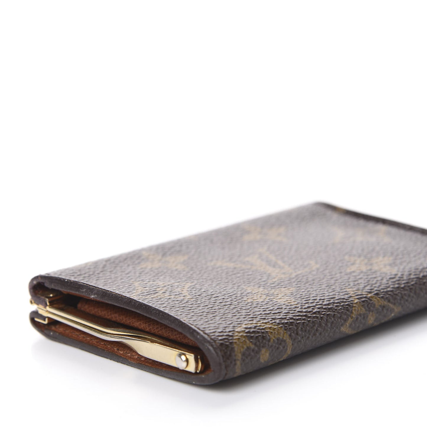 Monogram French Kiss Lock Coin Purse