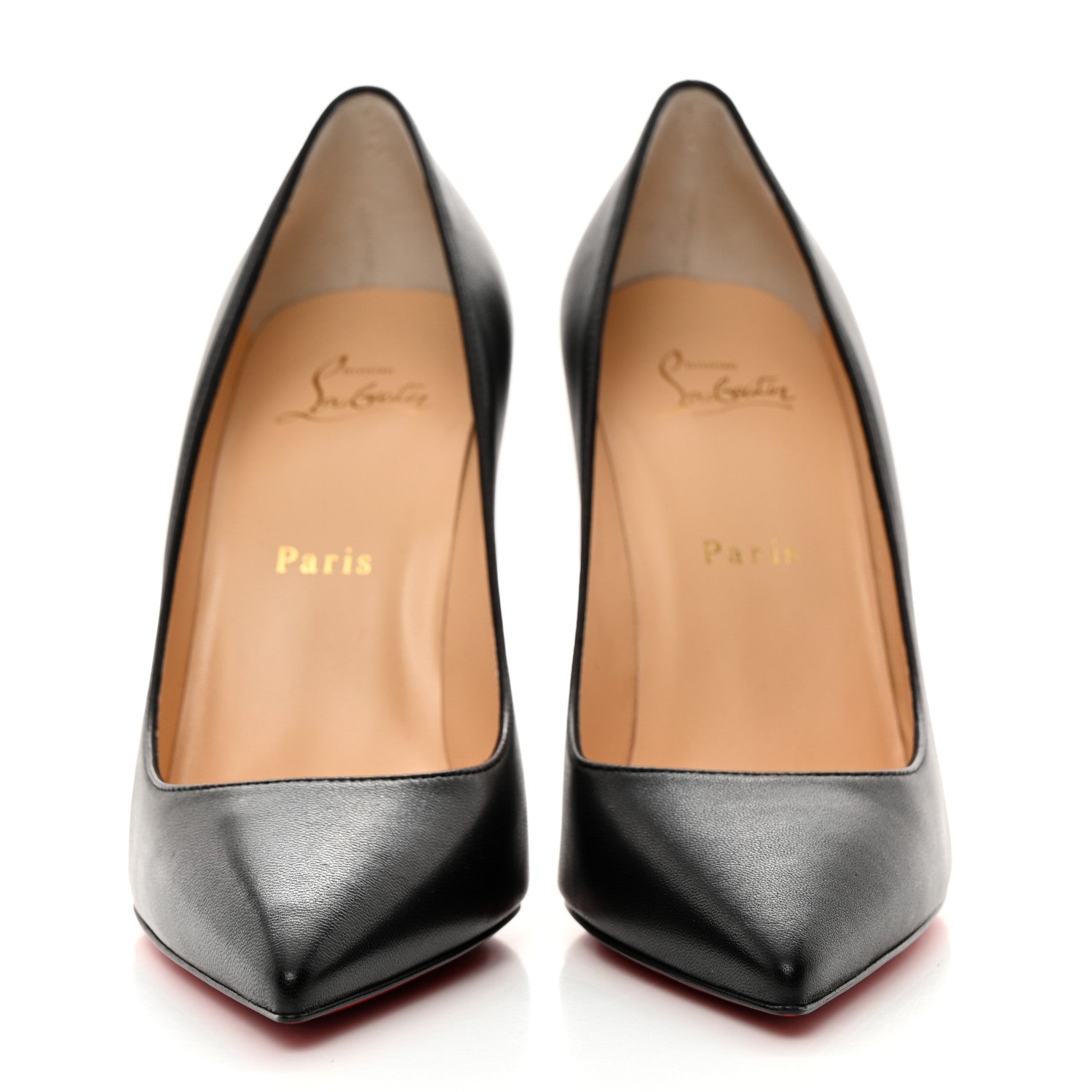 Christian Louboutin Shiny Nappa Kate 100 Pumps 38.5 Black 2 of 10