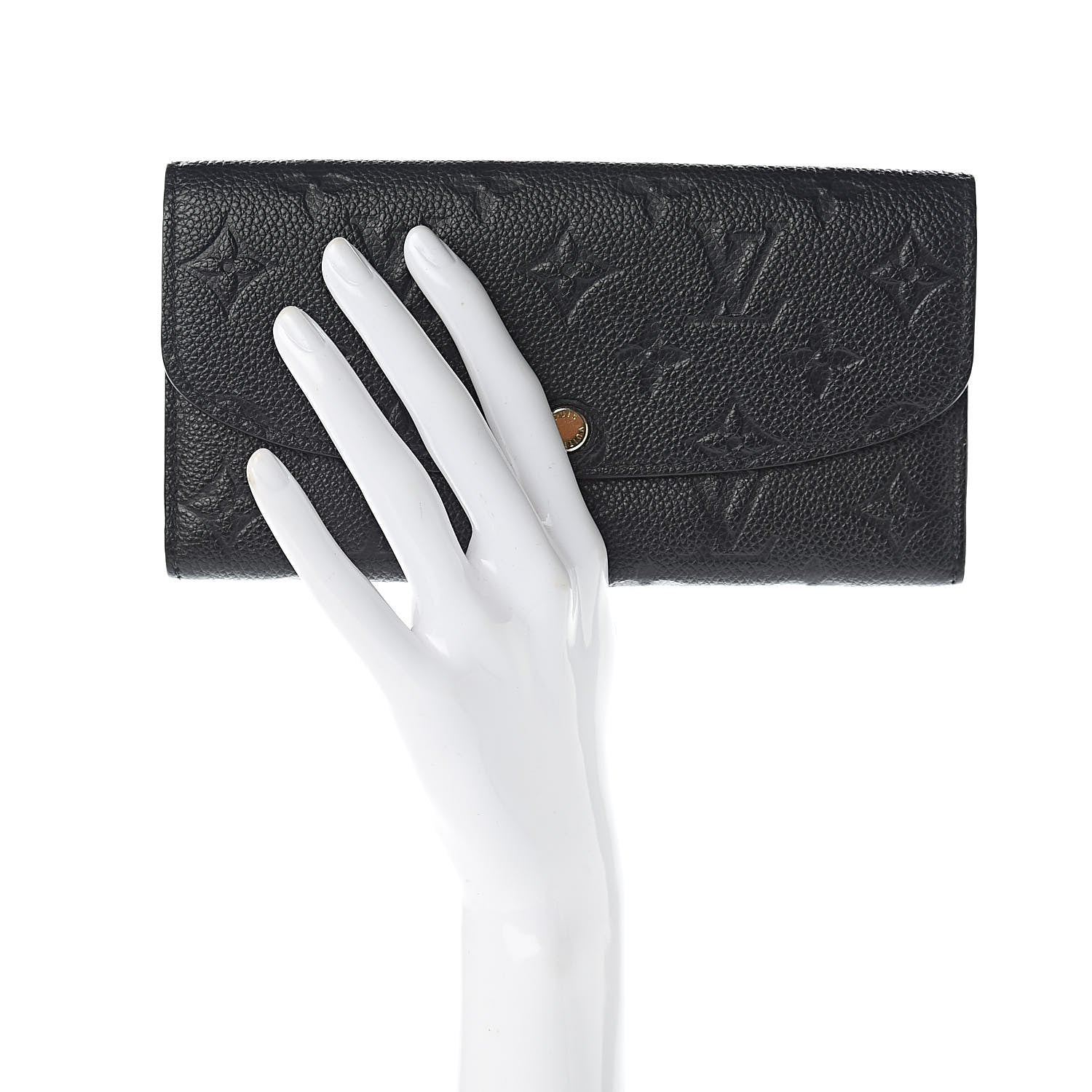 Louis Vuitton Empreinte Emilie Wallet Black Dune 2 of 7