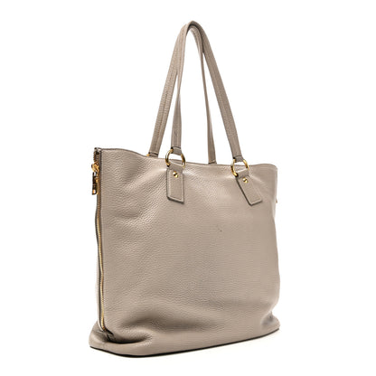 Prada Vitello Phenix Side Zip Tote Argilla 3 of 10